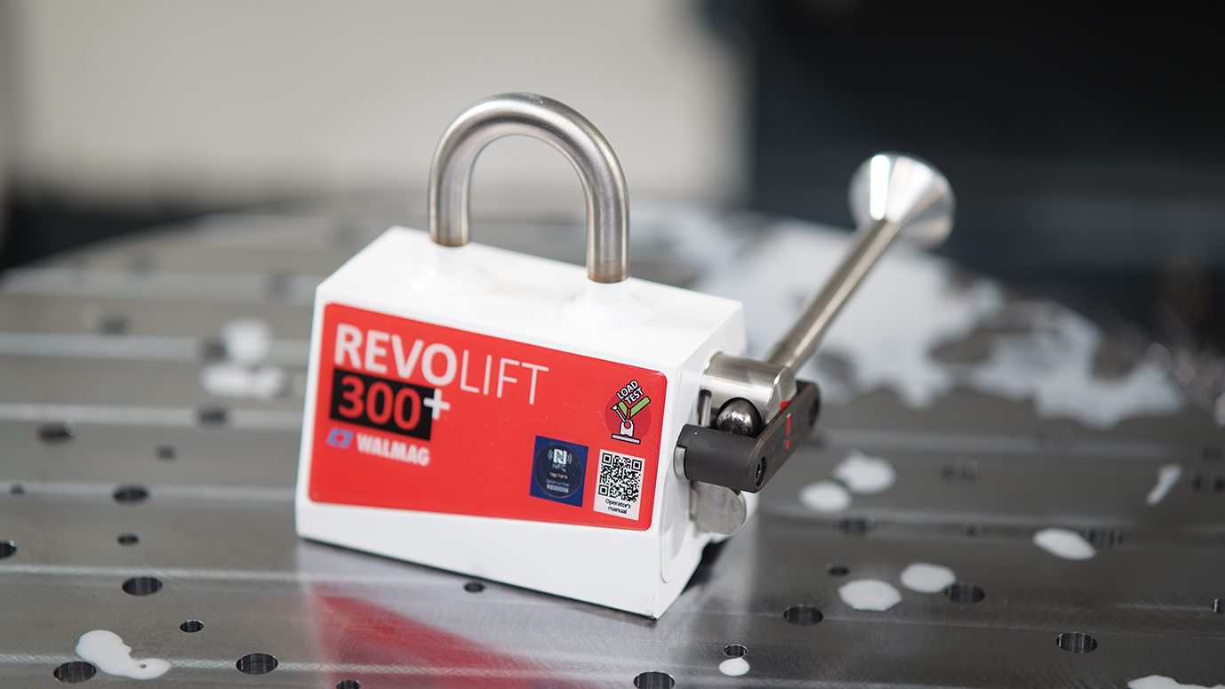 Bezpieczniejszy, wyższej jakości i bardziej wytrzymały magnes do podnoszenia: REVOLIFT